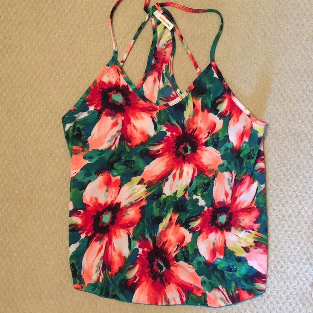 Floral Tank-worn once